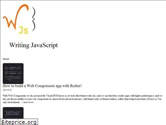 writingjavascript.com