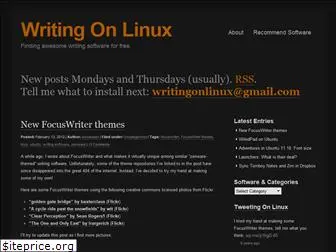 writingonlinux.wordpress.com