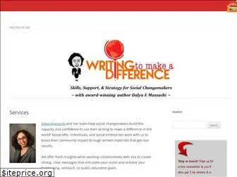 writingtomakeadifference.com