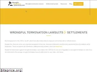 www.wrongfulterminationsettlements.com