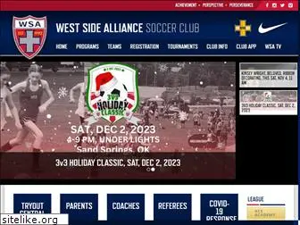 wsasoccer.org