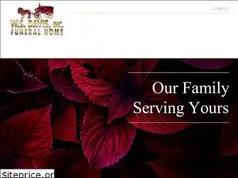 wsdavisfuneralhome.com