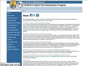 wsfrprograms.fws.gov