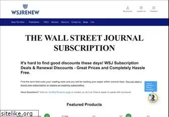 wsjrenew.com