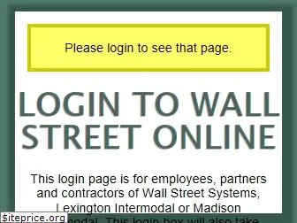 wso.wallstreetsystemsinc.com