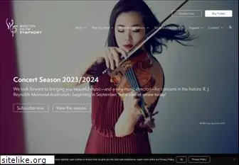 wssymphony.org