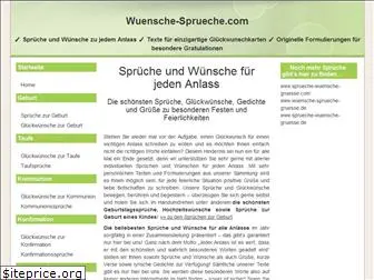 wuensche-sprueche.com