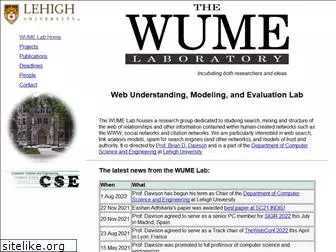 wume.cse.lehigh.edu