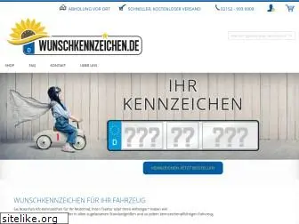 wunschkennzeichen.de