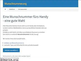 wunschnummer.org