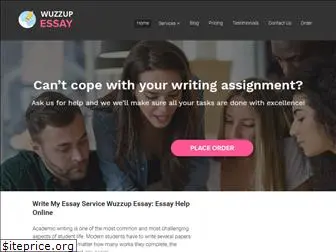 wuzzupessay.com