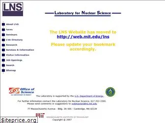 www2.lns.mit.edu