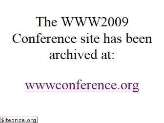 www2009.org