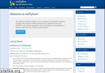 wxpython.org