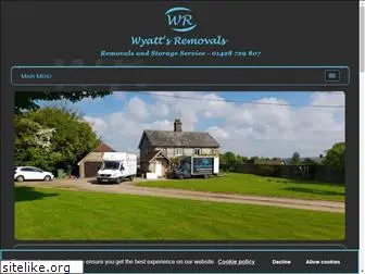 wyattsremovals.co.uk