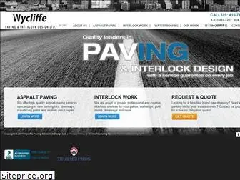 wycliffepaving.com