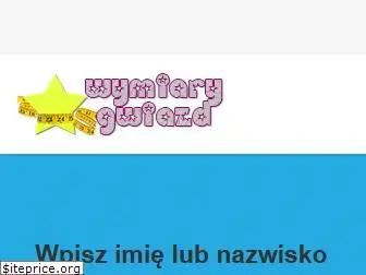 wymiarygwiazd.pl