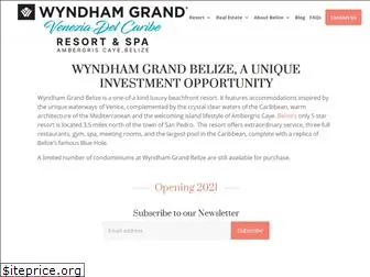 wyndhamgrandbelize.com