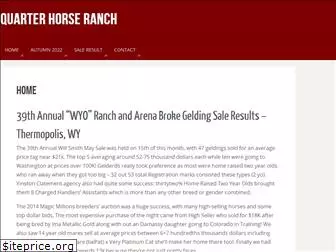 wyohorses.com