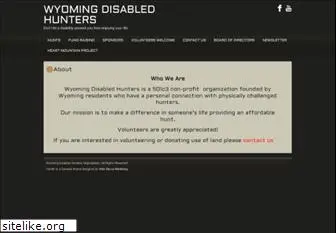 wyomingdisabledhunters.org