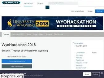 wyominghackathon.devpost.com