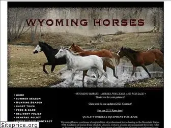 wyominghorses.net