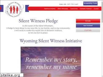 wyomingsilentwitnessinitiative.net