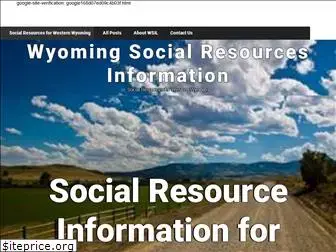 wyosocialresources.info