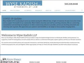 wysekadish.com