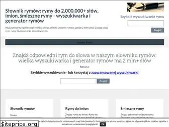 wyszukiwarkarymow.pl