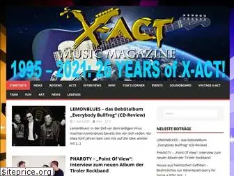 x-act-musicmagazine.com