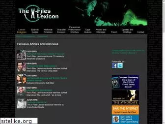 x-fileslexicon.com