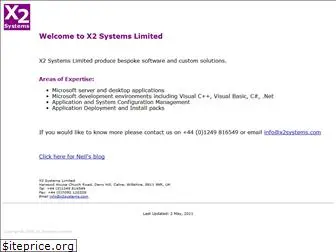 x2systems.com