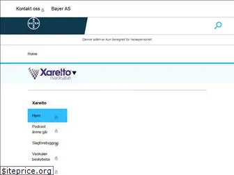 xarelto.no