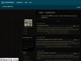 xbox-gamertags.livejournal.com