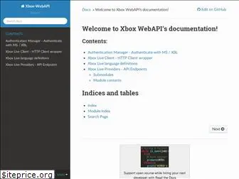 xbox-webapi-python.readthedocs.io