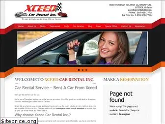 xceedcarrentals.com