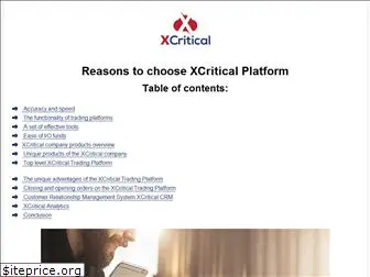 xcritical.solutions