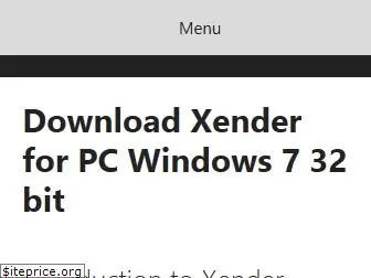 xenderforpcis.com