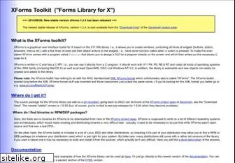 xforms-toolkit.org