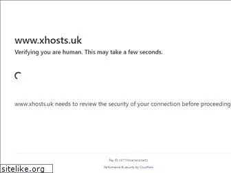 xhosts.uk