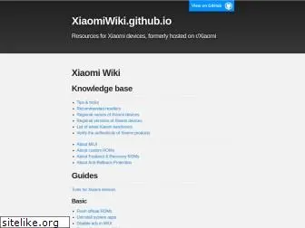 xiaomiwiki.github.io