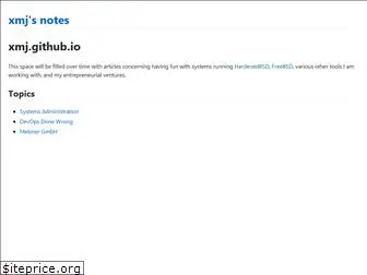 xmj.github.io