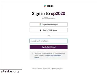 xp2020.slack.com