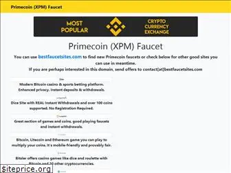 xpm-faucet.com