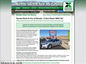 xpressrentalcarofkanab.com