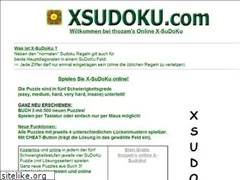 xsudoku.com