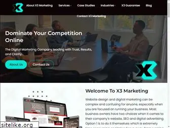 xthreemarketing.com