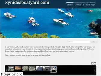 xynidesboatyard.com