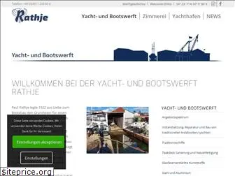 yacht-und-bootswerft-rathje.de